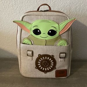 NWT Grogu Baby Yoda Loungefly Backpack rare